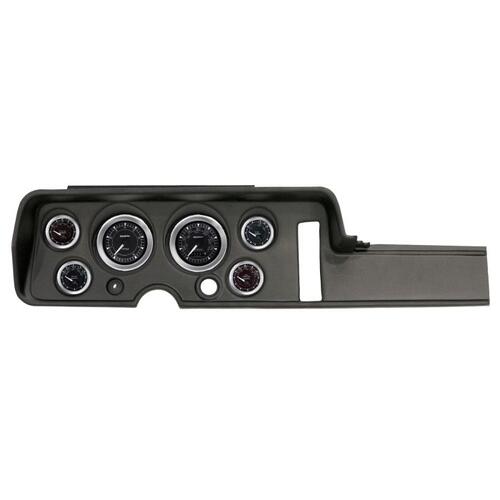 Autometer Direct Fit Dash Kit, (3 3/8" X2, 2 1/16" X4), Pontiac Gto/Lemans 68, Chrono, Chrono