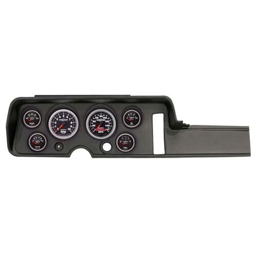 Autometer Direct Fit Dash Kit, (3 3/8" X2, 2 1/16" X4), Pontiac Gto/Lemans 68, Sport-Comp Ii, Sport-
