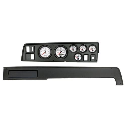 Autometer Direct Fit Dash Kit, (3 3/8" X2, 2 1/16" X4), Dodge Charger 68-70, Phantom Ii, Phantom Ii
