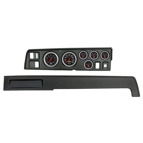 Autometer Direct Fit Dash Kit, (3 3/8" X2, 2 1/16" X4), Dodge Charger 68-70, Sport-Comp, Sport-Comp