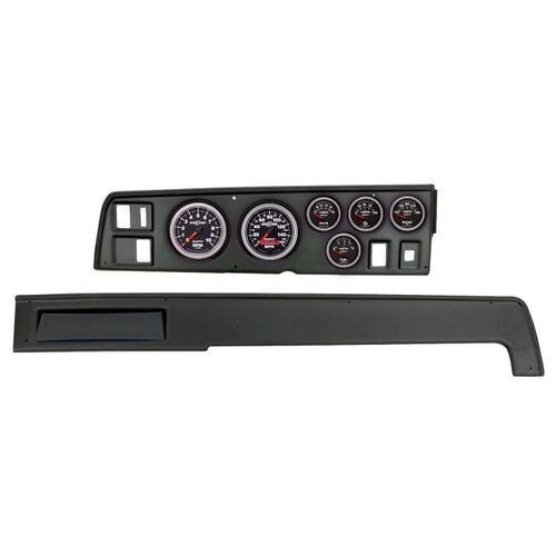 Autometer Direct Fit Dash Kit, (3 3/8" X2, 2 1/16" X4), Dodge Charger 68-70, Sport-Comp Ii, Sport-Co