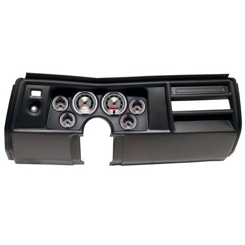 Autometer Direct Fit Dash Kit, (3 3/8" X2, 2 1/16" X4), Chevy Chevelle No Vent 69, American Muscle,