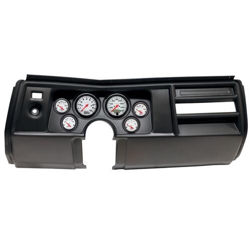 Autometer Direct Fit Dash Kit, (3 3/8" X2, 2 1/16" X4), Chevy Chevelle No Vent 69, Phantom, Phantom