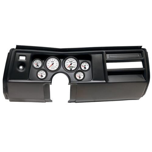 Autometer Direct Fit Dash Kit, (3 3/8" X2, 2 1/16" X4), Chevy Chevelle No Vent 69, Phantom Ii, Phant