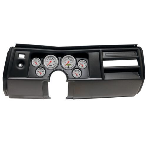 Autometer Direct Fit Dash Kit, (3 3/8" X2, 2 1/16" X4), Chevy Chevelle No Vent 69, Ultra-Lite, Ultra