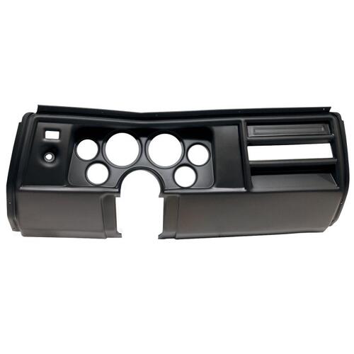Autometer Gauge Mount, Direct Fit, (3 3/8" X2, 2 1/16" X4), Chevy Chevelle No Vent 69, Mounting Solu