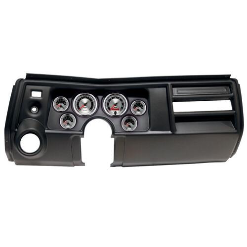 Autometer Direct Fit Dash Kit, (3 3/8" X2, 2 1/16" X4), Chevy Chevelle Vent 69, American Muscle, Ame
