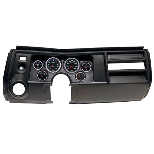 Autometer Direct Fit Dash Kit, (3 3/8" X2, 2 1/16" X4), Chevy Chevelle Vent 69, Cobalt, Cobalt