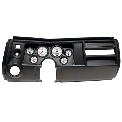 Autometer Direct Fit Dash Kit, (3 3/8" X2, 2 1/16" X4), Chevy Chevelle Vent 69, Phantom Ii, Phantom