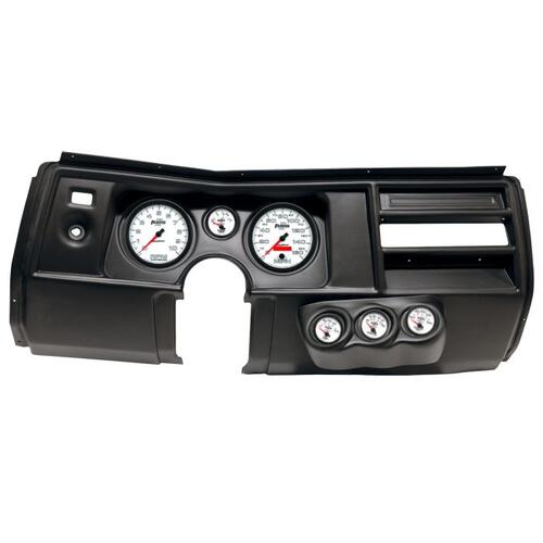 Autometer Direct Fit Dash Kit, (5" X2, 2 1/16" X4), Chevy Chevelle No Vent 69, Phantom Ii, Phantom I