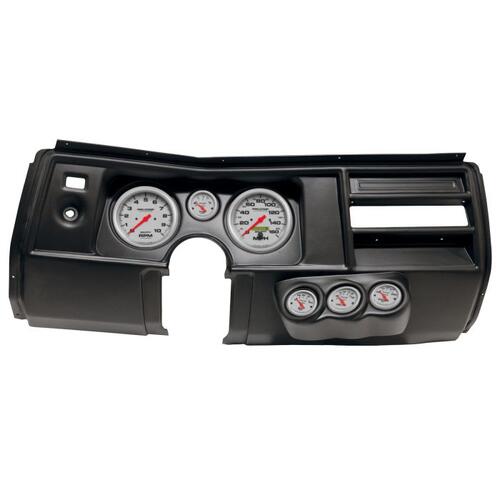 Autometer Direct Fit Dash Kit, (5" X2, 2 1/16" X4), Chevy Chevelle No Vent 69, Ultra-Lite, Ultra-Lit
