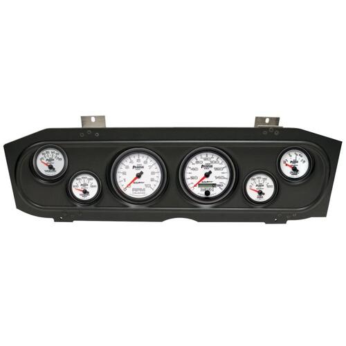 Autometer Direct Fit Dash Kit, (3 3/8" X2, 2 1/16" X4), Merc Cougar 69-70, Phantom Ii, Phantom Ii