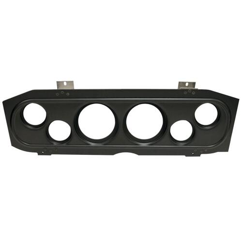 Autometer Gauge Mount, Direct Fit, (3 3/8" X2, 2 1/16" X4), Merc Cougar 69-70, Mounting Solutions
