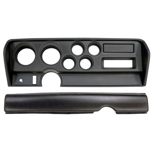 Autometer Gauge Mount, Direct Fit, (3 3/8" X2, 2 1/16" X4), Pontiac Gto No Ac 70-72, Mounting Soluti