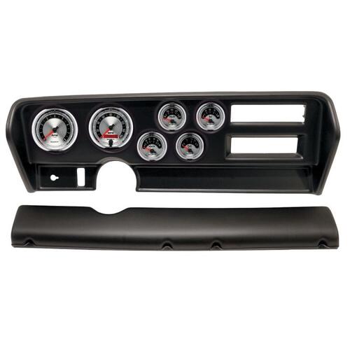 Autometer Direct Fit Dash Kit, (3 3/8" X2, 2 1/16" X4), Pontiac Gto Ac 70-72, American Muscle, Ameri