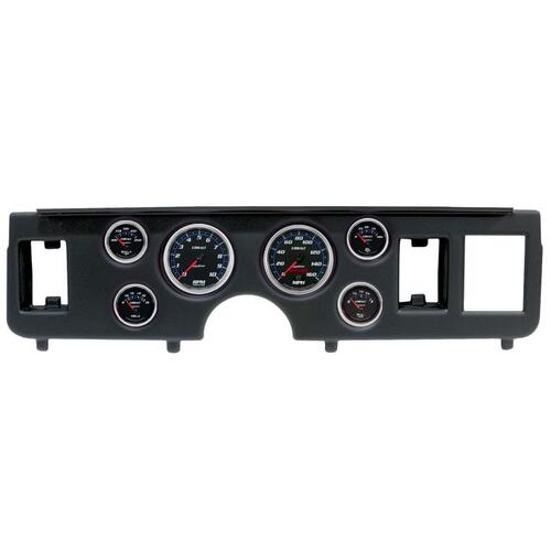 Autometer Direct Fit Dash Kit, (3 3/8" X2, 2 1/16" X4), Ford Mustang 79-86, Cobalt, Cobalt
