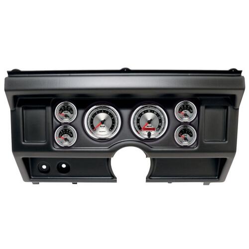 Autometer Direct Fit Dash Kit, (3 3/8" X2, 2 1/16" X4), Ford Truck No Ac 80-86, American Muscle, Ame