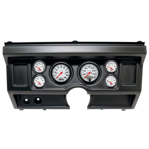 Autometer Direct Fit Dash Kit, (3 3/8" X2, 2 1/16" X4), Ford Truck No Ac 80-86, Phantom, Phantom