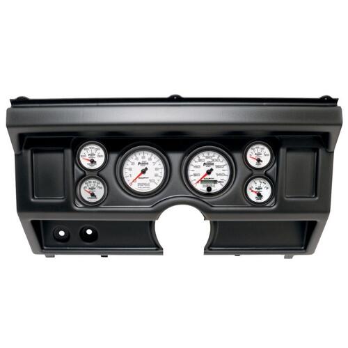 Autometer Direct Fit Dash Kit, (3 3/8" X2, 2 1/16" X4), Ford Truck No Ac 80-86, Phantom Ii, Phantom