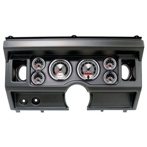Autometer Direct Fit Dash Kit, (3 3/8" X2, 2 1/16" X4), Ford Truck Ac 80-86, American Muscle, Americ