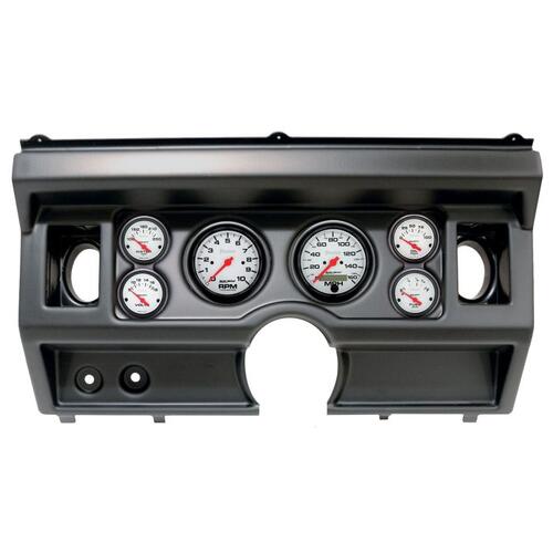 Autometer Direct Fit Dash Kit, (3 3/8" X2, 2 1/16" X4), Ford Truck Ac 80-86, Phantom, Phantom