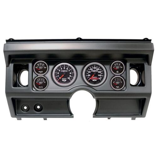 Autometer Direct Fit Dash Kit, (3 3/8" X2, 2 1/16" X4), Ford Truck Ac 80-86, Sport-Comp Ii, Sport-Co
