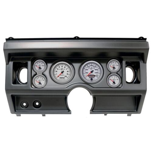 Autometer Direct Fit Dash Kit, (3 3/8" X2, 2 1/16" X4), Ford Truck Ac 80-86, Ultra-Lite Ii, Ultra-Li