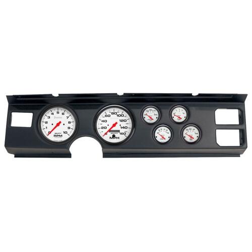 Autometer Direct Fit Dash Kit, (5" X2, 2 1/16" X4), Pontiac Firebird 82-84, Phantom, Phantom