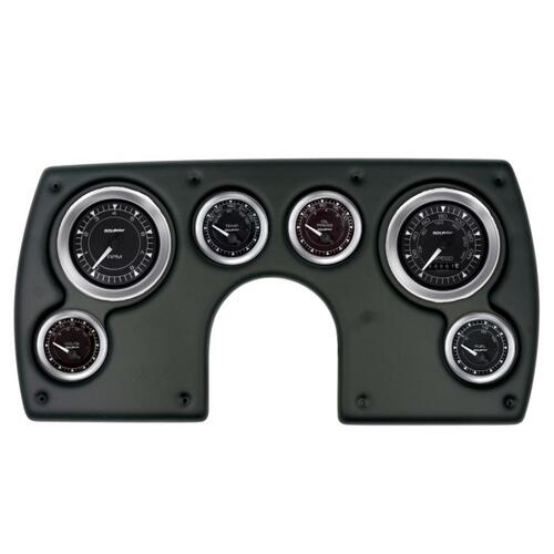 Autometer Direct Fit Dash Kit, (3 3/8" X2, 2 1/16" X4), Chevy Camaro 82-89, Chrono, Chrono