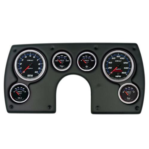 Autometer Direct Fit Dash Kit, (3 3/8" X2, 2 1/16" X4), Chevy Camaro 82-89, Cobalt, Cobalt