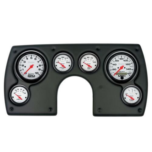 Autometer Direct Fit Dash Kit, (3 3/8" X2, 2 1/16" X4), Chevy Camaro 82-89, Phantom, Phantom