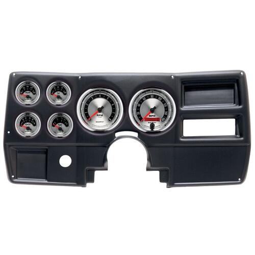 Autometer Direct Fit Dash Kit, (5" X2, 2 1/16" X4), Chevy/Gmc Truck No Vent 84-87, American Muscle,