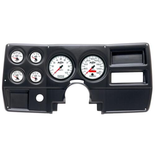 Autometer Direct Fit Dash Kit, (5" X2, 2 1/16" X4), Chevy/Gmc Truck No Vent 84-87, Phantom Ii, Phant