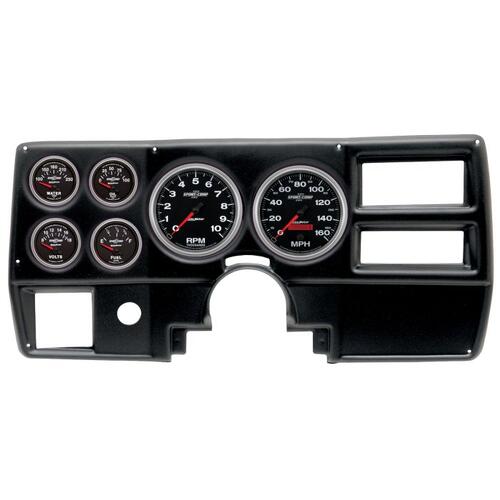 Autometer Direct Fit Dash Kit, (5" X2, 2 1/16" X4), Chevy/Gmc Truck Ac 84-87, Sport-Comp Ii, Sport-C