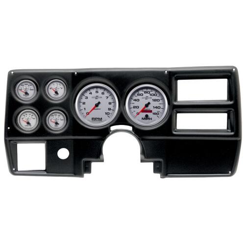 Autometer Direct Fit Dash Kit, (5" X2, 2 1/16" X4), Chevy/Gmc Truck Ac 84-87, Ultra-Lite Ii, Ultra-L