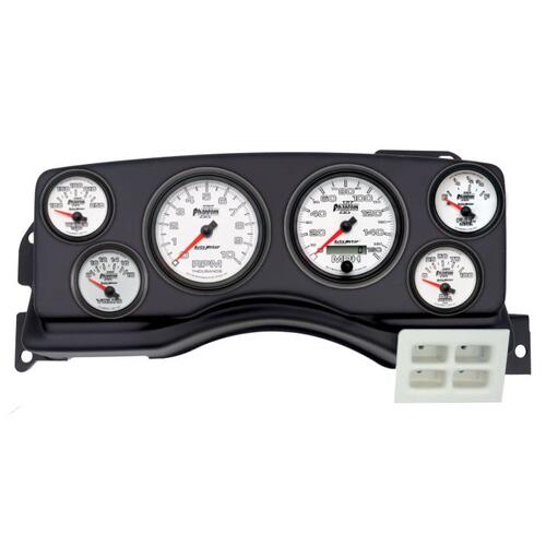 Autometer Direct Fit Dash Kit, (3 3/8" X2, 2 1/16" X4), Ford Mustang 87-89, Phantom Ii, Phantom Ii
