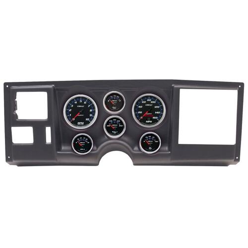 Autometer Direct Fit Dash Kit, (3 3/8" X2, 2 1/16" X4), Chevy/Gmc Truck 88-94, Cobalt, Cobalt