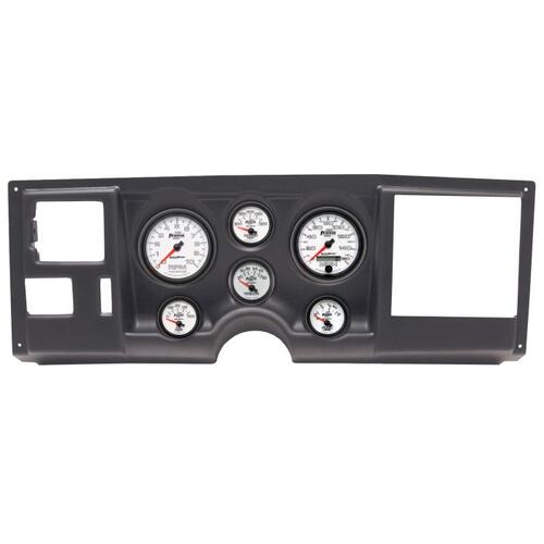 Autometer Direct Fit Dash Kit, (3 3/8" X2, 2 1/16" X4), Chevy/Gmc Truck 88-94, Phantom Ii, Phantom I