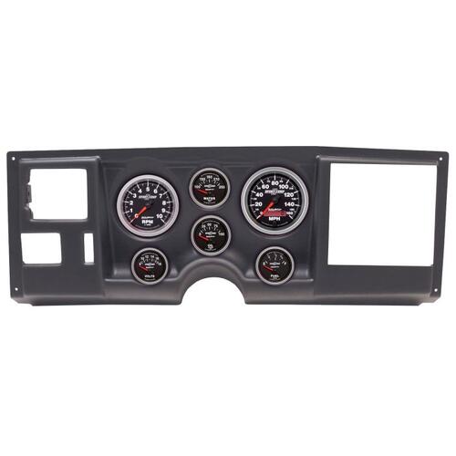 Autometer Direct Fit Dash Kit, (3 3/8" X2, 2 1/16" X4), Chevy/Gmc Truck 88-94, Sport-Comp Ii, Sport-