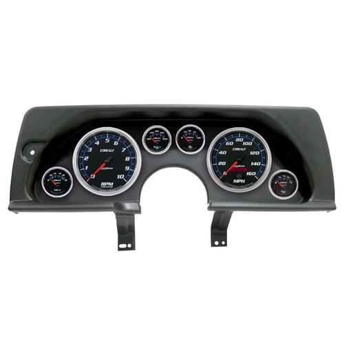 Autometer Direct Fit Dash Kit, (5" X2, 2 1/16" X4), Chevy Camaro 90-92, Cobalt, Cobalt
