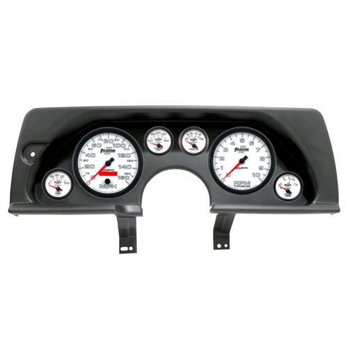 Autometer Direct Fit Dash Kit, (5" X2, 2 1/16" X4), Chevy Camaro 90-92, Phantom Ii, Phantom Ii