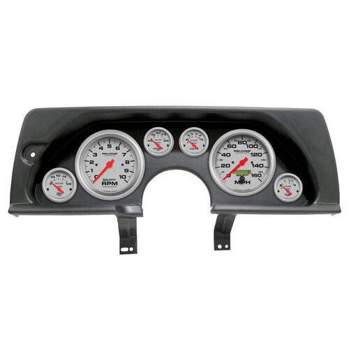 Autometer Direct Fit Dash Kit, (5" X2, 2 1/16" X4), Chevy Camaro 90-92, Ultra-Lite, Ultra-Lite