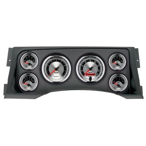 Autometer Direct Fit Dash Kit, (3 3/8" X2, 2 1/16" X4), Chevy/Gmc Truck 95-98, American Muscle, Amer