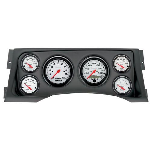 Autometer Direct Fit Dash Kit, (3 3/8" X2, 2 1/16" X4), Chevy/Gmc Truck 95-98, Phantom, Phantom