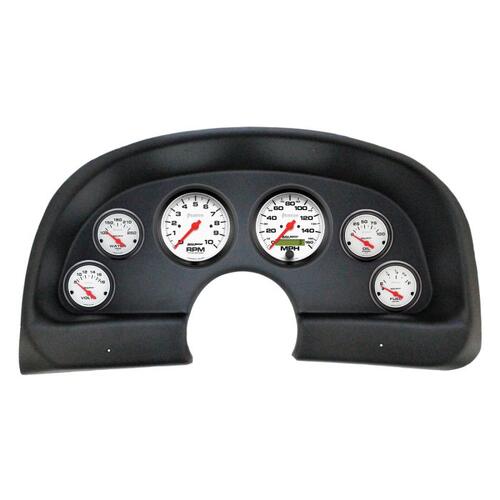 Autometer Direct Fit Dash Kit, (3 3/8" X2, 2 1/16" X4), Chevy Camaro 93-02, Phantom, Phantom