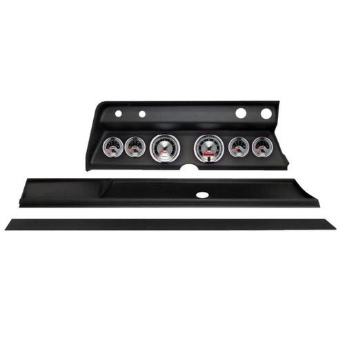 Autometer Direct Fit Dash Kit, (3 3/8" X2, 2 1/16" X4), Chevy Chevelle 66, American Muscle, American
