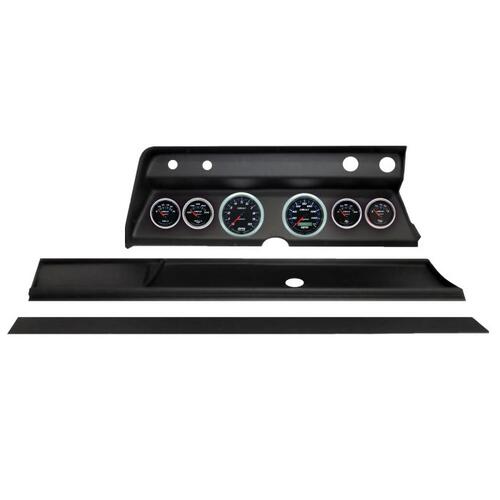 Autometer Direct Fit Dash Kit, (3 3/8" X2, 2 1/16" X4), Chevy Chevelle 66, Cobalt, Cobalt
