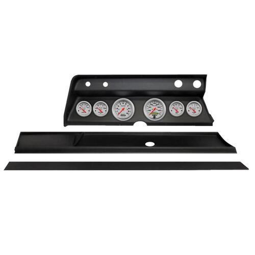 Autometer Direct Fit Dash Kit, (3 3/8" X2, 2 1/16" X4), Chevy Chevelle 66, Ultra-Lite, Ultra-Lite