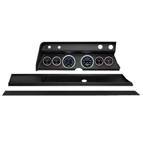 Autometer Direct Fit Dash Kit, (3 3/8" X2, 2 1/16" X4), Chevy Chevelle 67, Cobalt, Cobalt