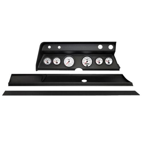 Autometer Direct Fit Dash Kit, (3 3/8" X2, 2 1/16" X4), Chevy Chevelle 67, Phantom Ii, Phantom Ii